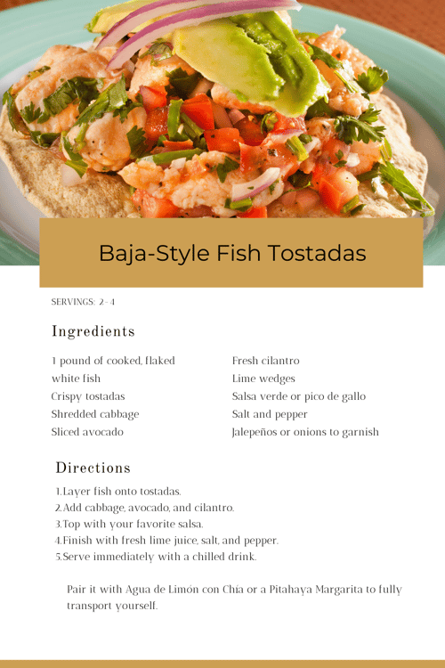 DM - Baja-Style Fish Tostadas